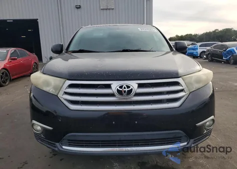 2012 Toyota Highlander Base z USA, uszkodzony, nr VIN 5TDBK3EH7CS123086